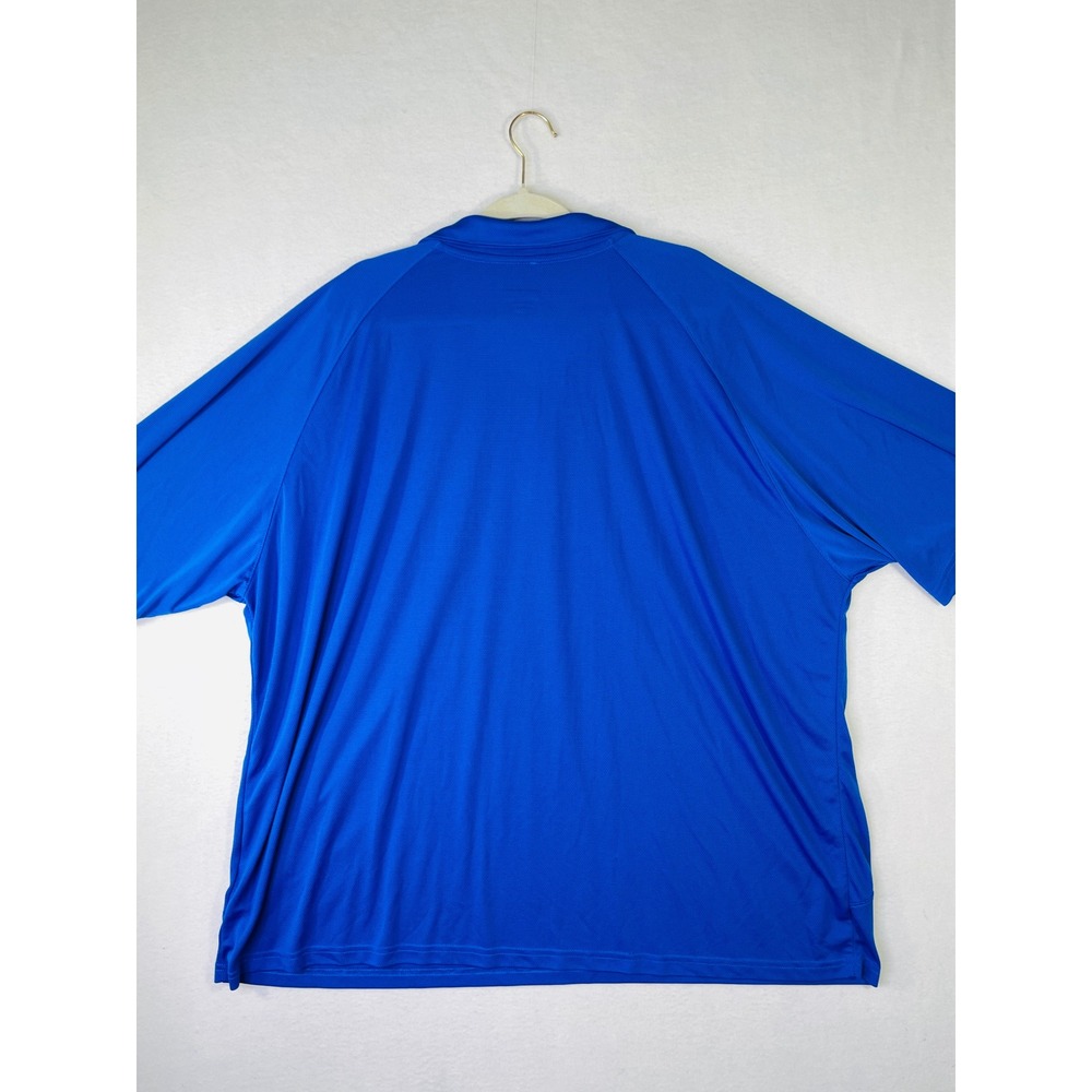 Augusta Sportswear Mens 4XL Blue Yellow Moisture Management Performance Polo